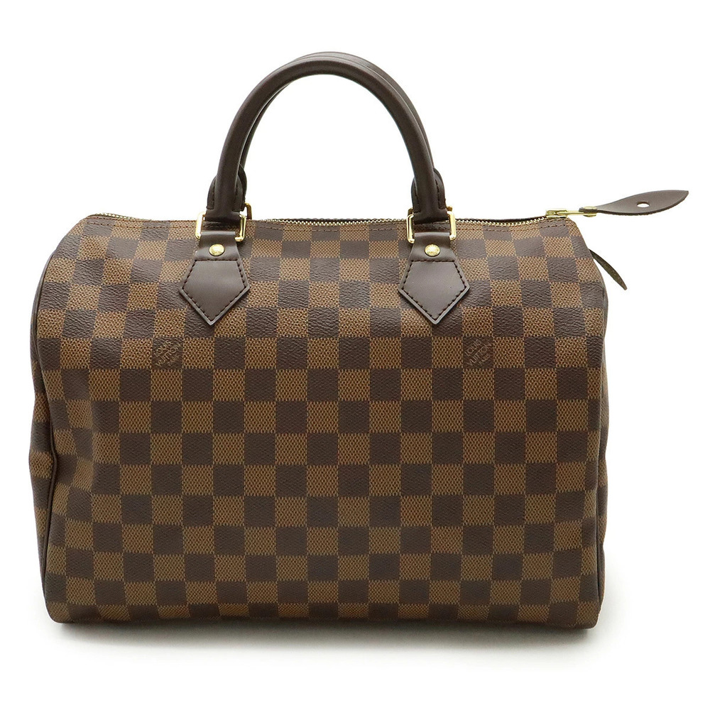 LOUIS VUITTON Damier Speedy Handbag Boston Bag